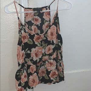 Flower tank top